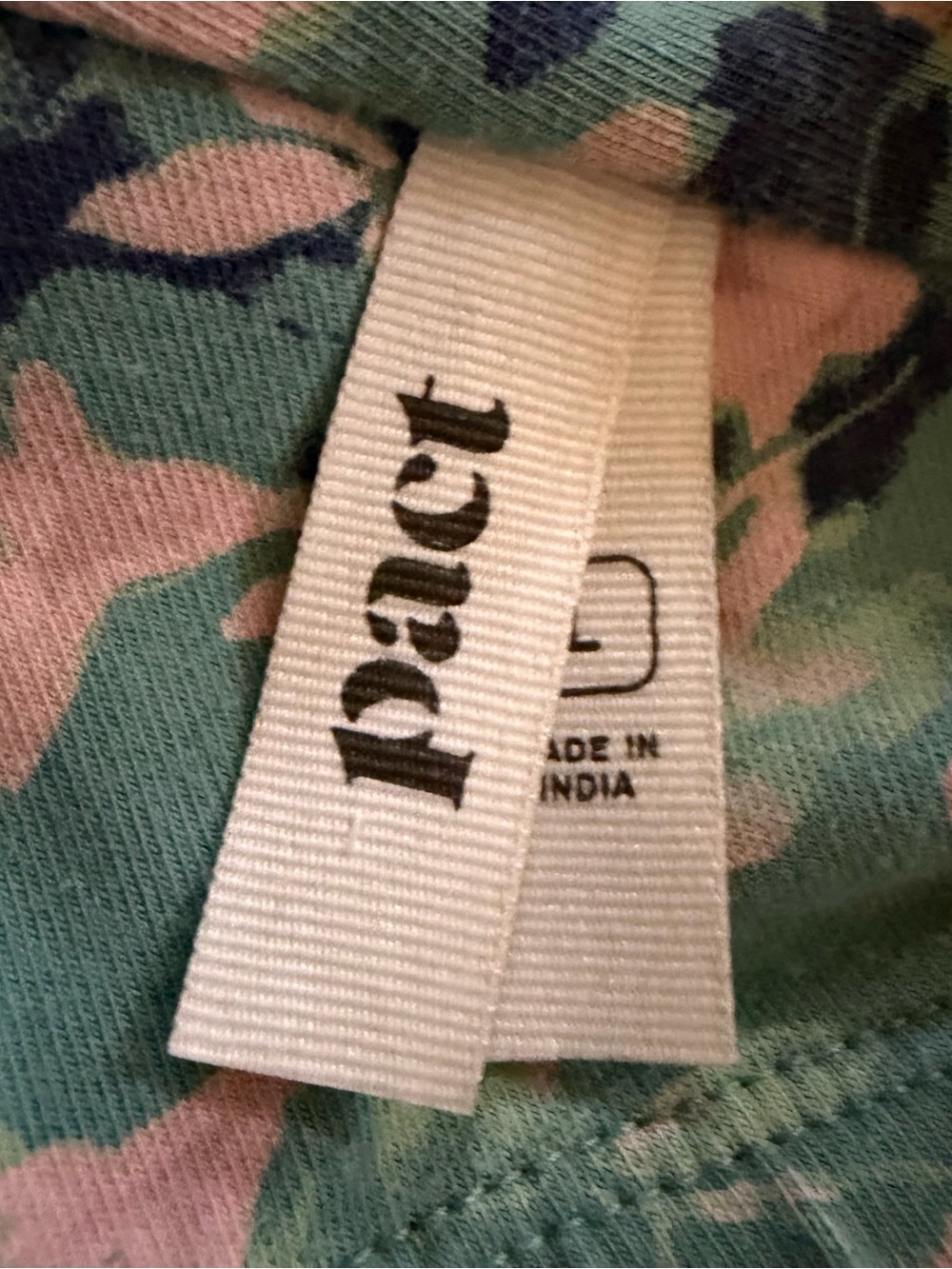 PACT Women’s Size L Organic Fit & Flare Open Back Maxi Dress Light Blue Floral - Picture 9 of 11